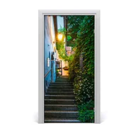 Naklejki na ścianę - Fototapeta samoprzylepna DRZWI Stare miasto schody, Tulup - miniaturka - grafika 1