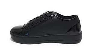 Guess buty męskie trampki Udine Carryover skóra czarny US23GU04 FM5UDIFAB12, Czarny, 44 EU - Trampki męskie - miniaturka - grafika 1