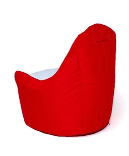 Pufa worek sako BOSS czerwony-biały XXL 140x90 - Pufy i podnóżki - miniaturka - grafika 2