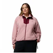 Bluzy sportowe damskie - Bluza damska Columbia Sequoia Grove™ Full Zip Fleece Rozmiar: L / Kolor: różowy - miniaturka - grafika 1