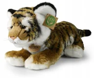 Maskotki i pluszaki - Maskotka Brązowy Tygrys Leżący - 33cm - miniaturka - grafika 1