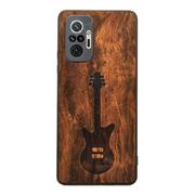 Etui i futerały do telefonów - Drewniane etui Xiaomi Redmi Note 10 Pro Gitara Imbuia Forestzone - miniaturka - grafika 1