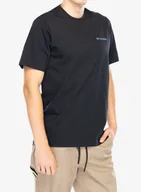 Koszulki i topy damskie - Koszulka z nadrukiem Columbia Explorers Canyon Back S/S Tee - black/bearly tribe - miniaturka - grafika 1