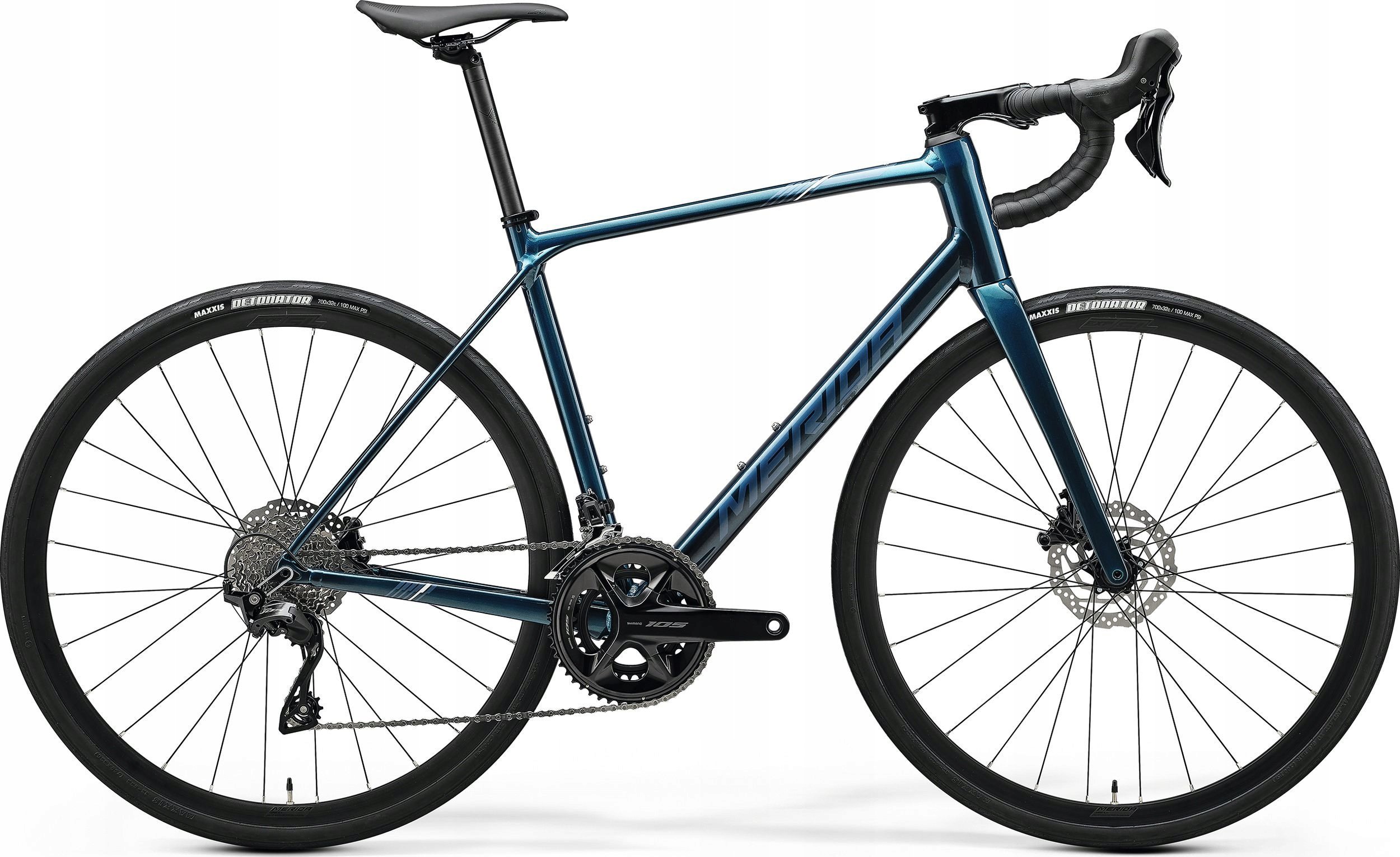 Dviratis Merida Scultura Endurance 400 II3 teal-bluesilver-blue-L Dydis: L