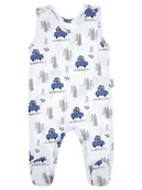 Śpiochy dla niemowląt - Chłopięce śpiochy miś w aucie Nicol,r.68 - miniaturka - grafika 1