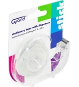 Taśmy klejące - Taśma biurowa z uchwytem 18x20m GRAND - miniaturka - grafika 1