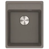 Zlewozmywaki - Franke Zlewozmywak fragranitowy Maris MRG 610-37 TL Kamienny Szary 114.0661.777 114.0661.777 - miniaturka - grafika 1
