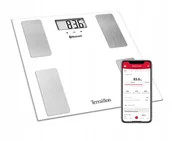 Wagi łazienkowe - TERRAILLON 15433 Smart Connect White personal scales and bo - miniaturka - grafika 1