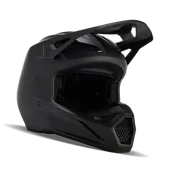 Kaski motocyklowe - Kask Cross FOX V1 Matowy CzarnyM - miniaturka - grafika 1