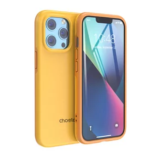 Choetech etui pokrowiec iPhone 13 Pro Max pomarańczowy (PC0114-MFM-YE) - Etui i futerały do telefonów - miniaturka - grafika 1
