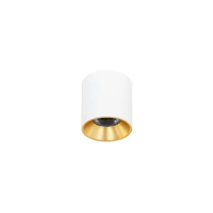 Oprawa natynkowa spot LED 10W ALTISMA CLN-6677-75-WH-GD-3K Italux - Oprawy, klosze i abażury - miniaturka - grafika 1
