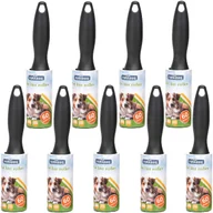 Golarki do ubrań - 9X Wałek Rolka Do Czyszczenia Ubrań Usuwania Sierści Włosów Z Kanapy Dywanu Psa Kota Zwierząt Czarna - miniaturka - grafika 1