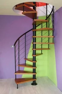 Schody kręcone CORA model Venecja 00 110 cm - Schody strychowe Schody kręcone CORA model Venecja 00 110 cm - Schody strychowe - miniaturka - grafika 1