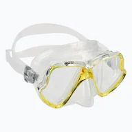 Maski do nurkowania - Maska do snorkelingu Mares Wahoo yellow/clear - miniaturka - grafika 1