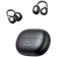 Słuchawki - USAMS Echo R02 Clip-on szary - miniaturka - grafika 1