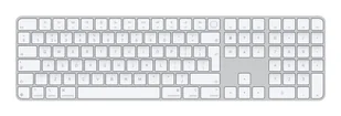 Apple Magic USB + Bluetooth QWERTY Holenderski Biały MXK73N/A - Klawiatury - miniaturka - grafika 1
