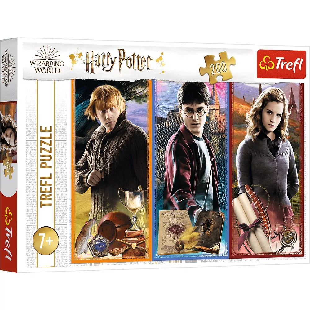 Trefl Puzzle 200 elementów W świecie magii Harry Potter