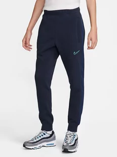 Nike Spodnie dresowe w kolorze granatowym - Spodnie sportowe męskie - miniaturka - grafika 1