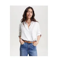 Koszule damskie - Koszula damska elegancka Tommy Hilfiger WW0WW39388-YCF 36 Biała (8720644295762). Koszule damskie - miniaturka - grafika 1