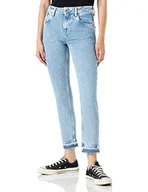 Spodnie damskie - Pepe Jeans dżinsy damskie fioletowe, Niebieski (Denim-pd4), 27W / 32L - miniaturka - grafika 1