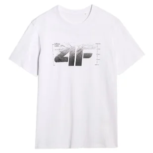 Koszulka damska 4F Tshirt M2359 Rozmiar: XL / Kolor: biały - Koszulki sportowe damskie - miniaturka - grafika 1