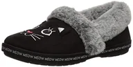 Kapcie damskie - Skechers BOBS Too Cozy-Meow damskie kapcie, czarne, Czarny, 36 EU - miniaturka - grafika 1
