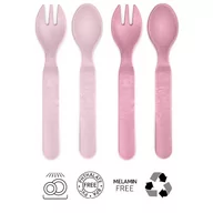 Sztućce dla dzieci - Sztućce dzieci eco zaokrąglone BPA free 2kpl REER - miniaturka - grafika 1