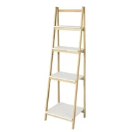 Regały - SoBuy Składany regał drabinkowy, 4 póki, FRG162-N - miniaturka - grafika 1