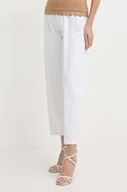 Spodnie damskie - Silvian Heach jeansy damskie high waist - miniaturka - grafika 1