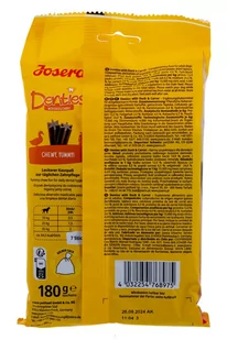 Josera Denties z Kaczką i marchewką 180g - Przysmaki dla psów - miniaturka - grafika 2