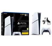 Konsole Playstation - Sony PlayStation 5 Digital Slim D Chassis PS5 1TB + Ładowarka Cobra P5G12 - miniaturka - grafika 1