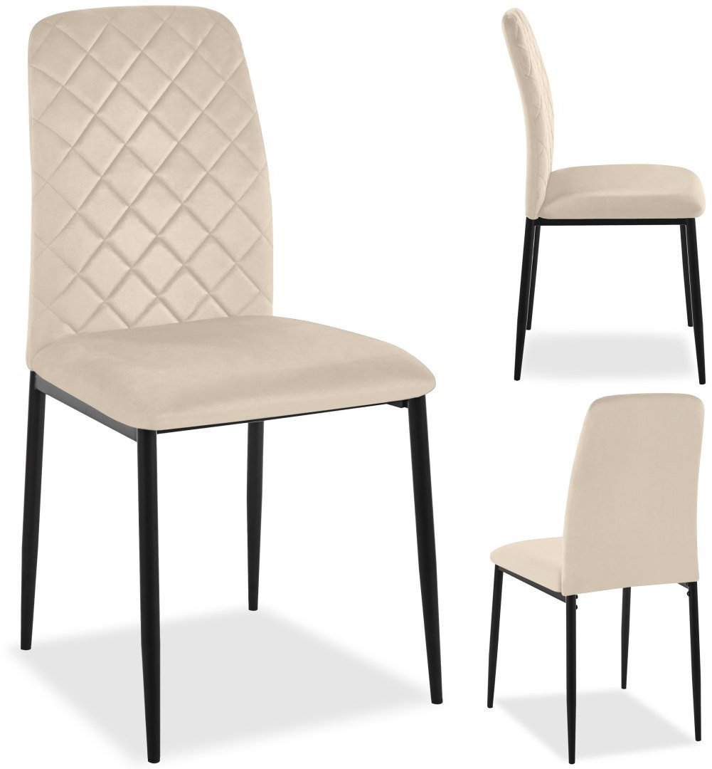 Krzesło MAVERIK VELVET beżowe