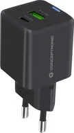 Ładowarki samochodowe - Ładowarka Conceptronic CONCEPTRONIC Ladegerät 2Port 33W,1xUSB-C,1xUSB-A +3-in-1 sw - miniaturka - grafika 1