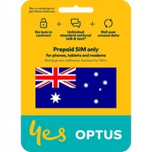 Startery i doładowania - Karta Sim Yes Optus Australia jedyna na Allegro! - miniaturka - grafika 1