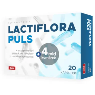 Lactiflora Puls, probiotyk, 20 kaps. - Układ pokarmowy - miniaturka - grafika 1