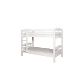 Łóżka dla dzieci i młodzieży - Łóżko Piętrowe Julian 90 x 200 Meble Doktór Bejca Brązowy - miniaturka - grafika 1