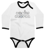 Body dla niemowląt - Body dziecięce Koniec I Kropka Na Dzień Kropki 74/80 - miniaturka - grafika 1