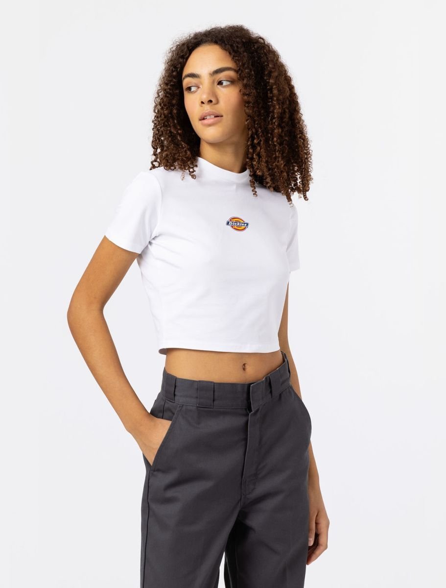 t-shirt donna dickies maple valley dk0a4xpo whx white