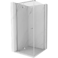 Kabiny prysznicowe - Mexen Mist-F T kabina prysznicowa składana lewa 70 x 70 cm, transparent, chrom - 8A6T-070-070-01-00-L - miniaturka - grafika 1