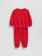 Bluzy i sweterki niemowlęce - Reserved - Bawełniany komplet - czerwony - miniaturka - grafika 1