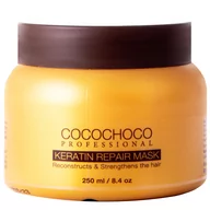 Maski do włosów - COCOCHOCO Professional COCO Choco Keratin naprawy maska do włosów 250 ML | bez Sulfate | bez parabenów | Vegan CC_Rmsk_250 - miniaturka - grafika 1