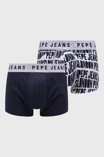 Majtki męskie - Pepe Jeans bokserki 2-pack męskie kolor granatowy - grafika 1