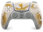 Kontrolery do Playstation - Kontroler bezprzewodowy PLAYSTATION SONY DualSense Ghost of Yōtei Złoty - miniaturka - grafika 1