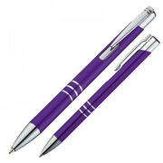 Długopisy - Długopis metalowy ASCOT - miniaturka - grafika 1