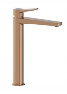 Baterie umywalkowe - 4522-712-34 / KFA / MALAGA / BATERIA UMYWALKOWA NABLATOWA ZE SPUSTEM CLICK CLACK, PVD BRUSHED ROSE GOLD / - miniaturka - grafika 1