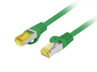 PATCHCORD KAT.6A S/FTP LSZH CU 1M ZIELONY FLUKE PASSED LANBERG - Patchcordy - miniaturka - grafika 4