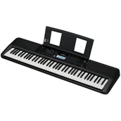 Instrumenty klawiszowe - Keyboard YAMAHA PSR-EW320 Czarny - miniaturka - grafika 1