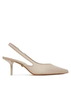 Sandały damskie - Max Mara Sandały 2514521052600 Szary - miniaturka - grafika 1