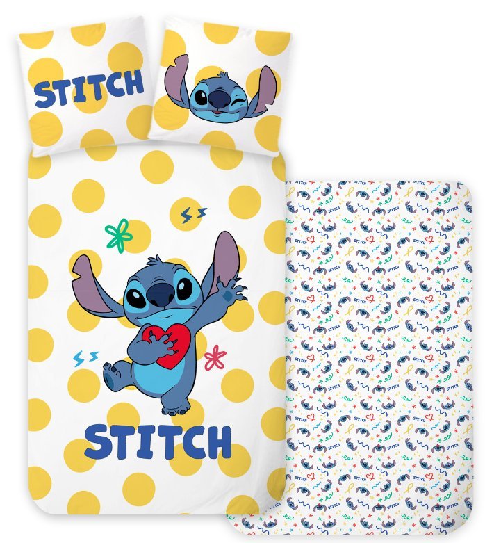 Pościel do łóżeczka Lilo and Stitch 100x135 BrandMac