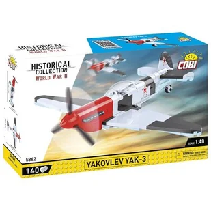 Cobi Klocki 5862 Samolot Yakovlev Yak-Hc Wwii 140 Kl. - Klocki - miniaturka - grafika 1